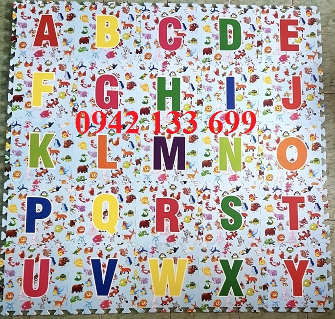 Thảm Chơi Cho Bé Hình Chữ Scan